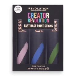 Creator Revolution Fast Base Paint Stick Set Pink, Blue & Green