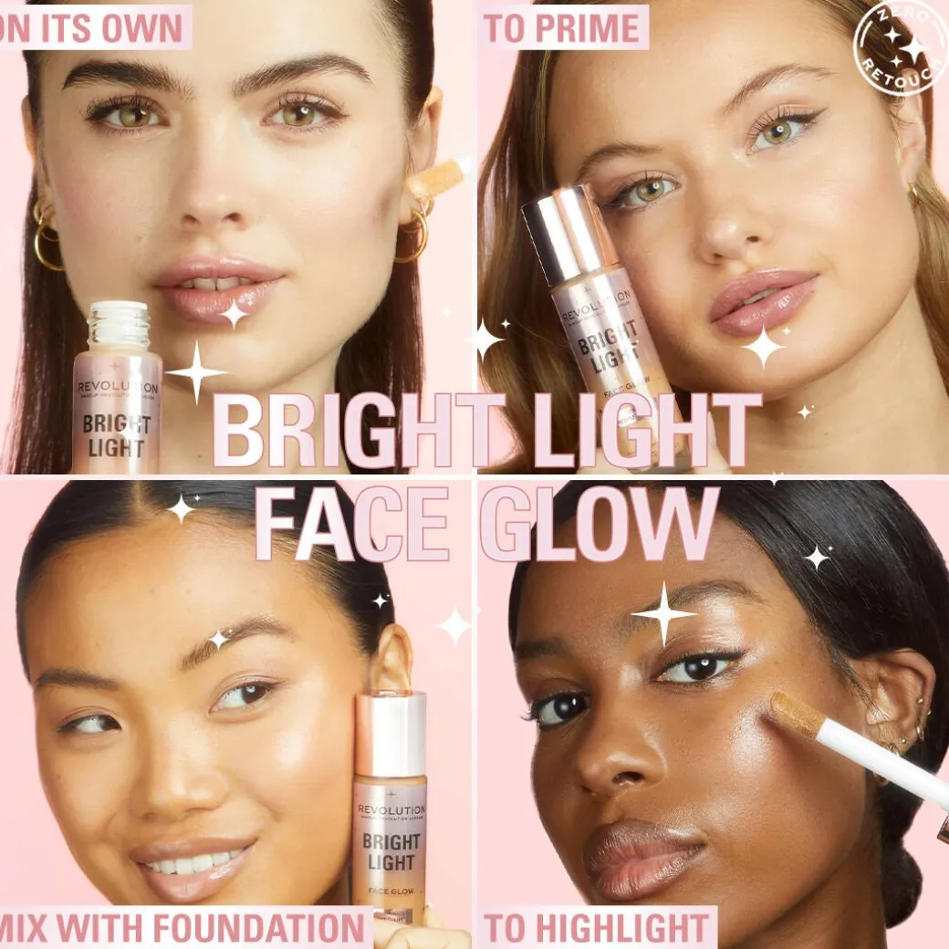 Makeup Revolution Bright Light Face Glow Gleam Light