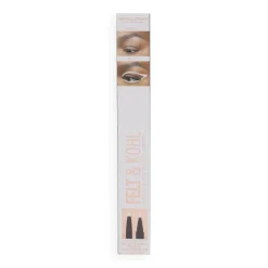 Makeup Revolution Felt & Kohl Eyeliner White