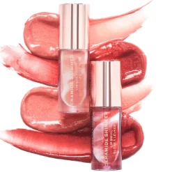 Makeup Revolution Festive Allure Ceramide Shimmer Lip Swirl Glitz Nude