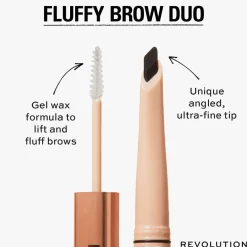 Makeup Revolution Fluffy Brow Filter Duo