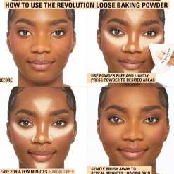 Makeup Revolution Loose Baking Powder Banana Brighten