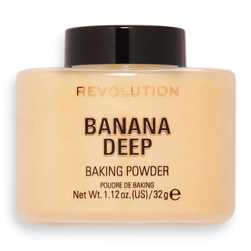 Makeup Revolution Loose Baking Powder Banana Deep