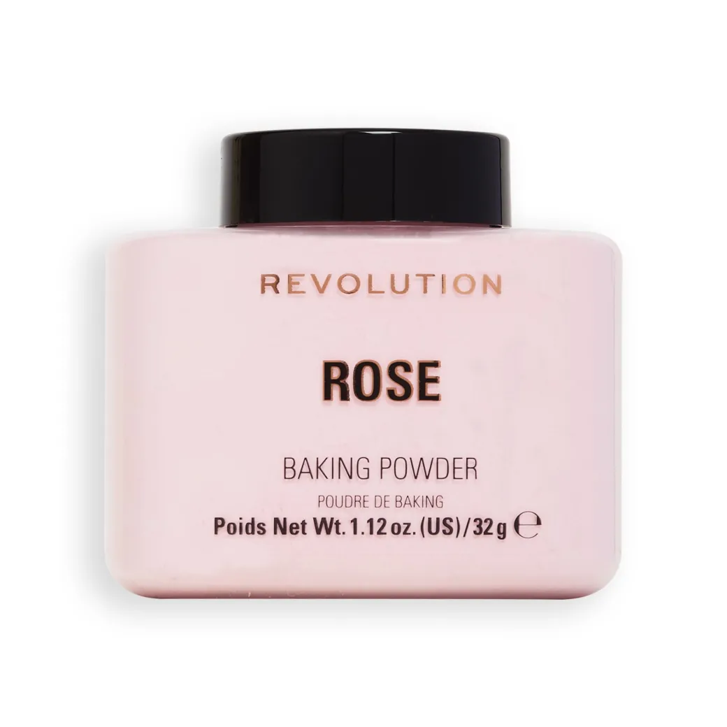 Makeup Revolution Loose Baking Powder Rose