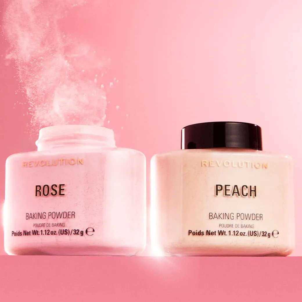 Makeup Revolution Loose Baking Powder Peach