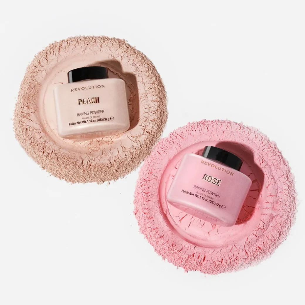 Makeup Revolution Loose Baking Powder Peach