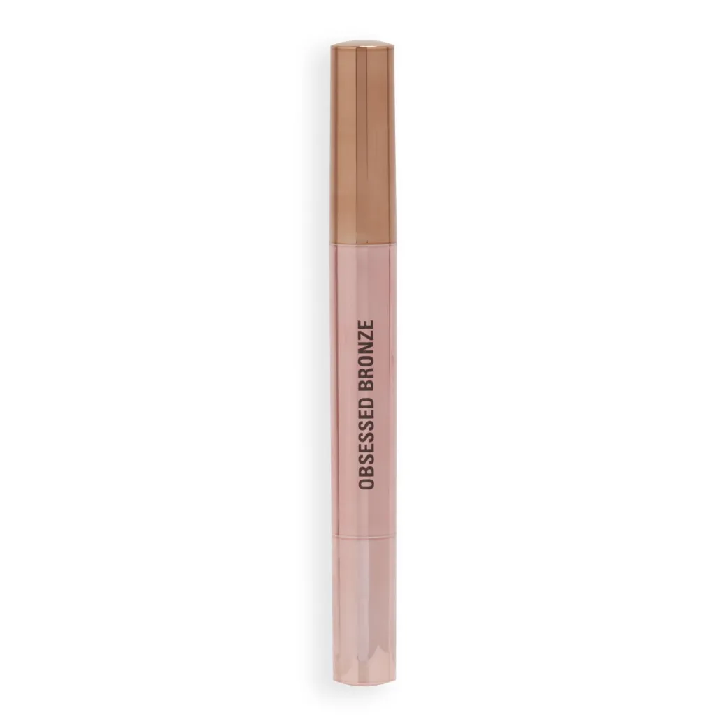 Makeup Revolution Lustre Wand Eyeshadow Stick Obsessed Bronze