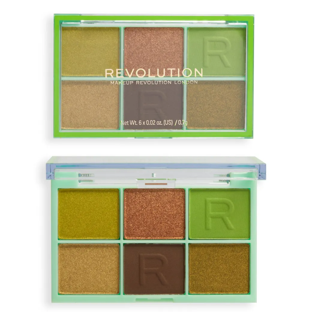 Makeup Revolution Mini Colour Reloaded Palette Its Giving Green