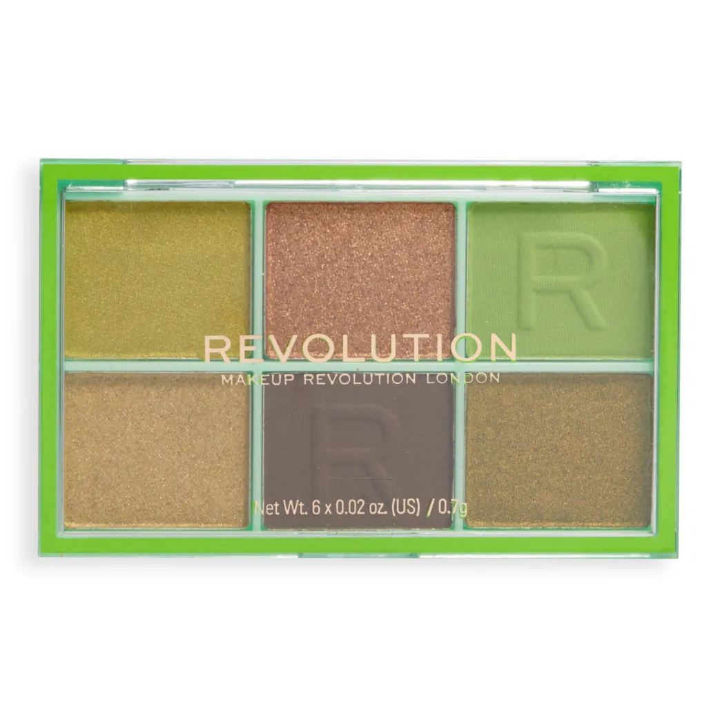 Makeup Revolution Mini Colour Reloaded Palette Its Giving Green