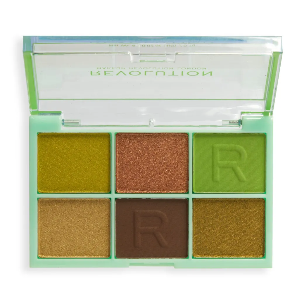 Makeup Revolution Mini Colour Reloaded Palette Its Giving Green