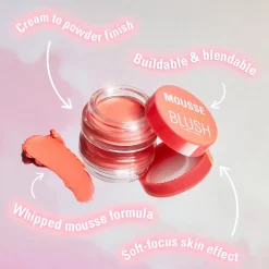 Makeup Revolution Mousse Blusher Juicy Fuchsia Pink