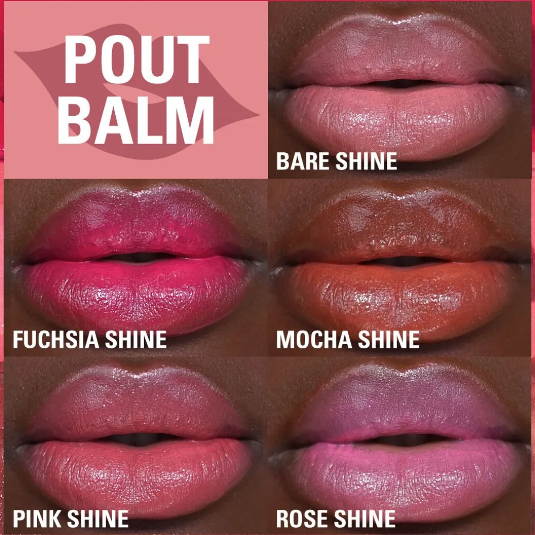 Makeup Revolution Pout Balm Bare Shine