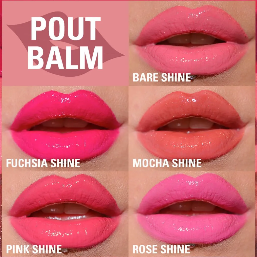 Makeup Revolution Pout Balm Fuchsia Shine