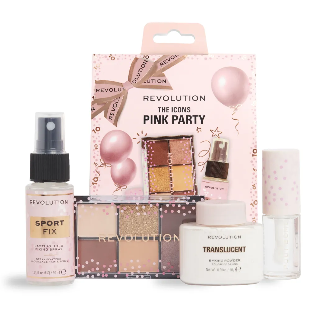 Makeup Revolution The Icons Minis Set Pink Party