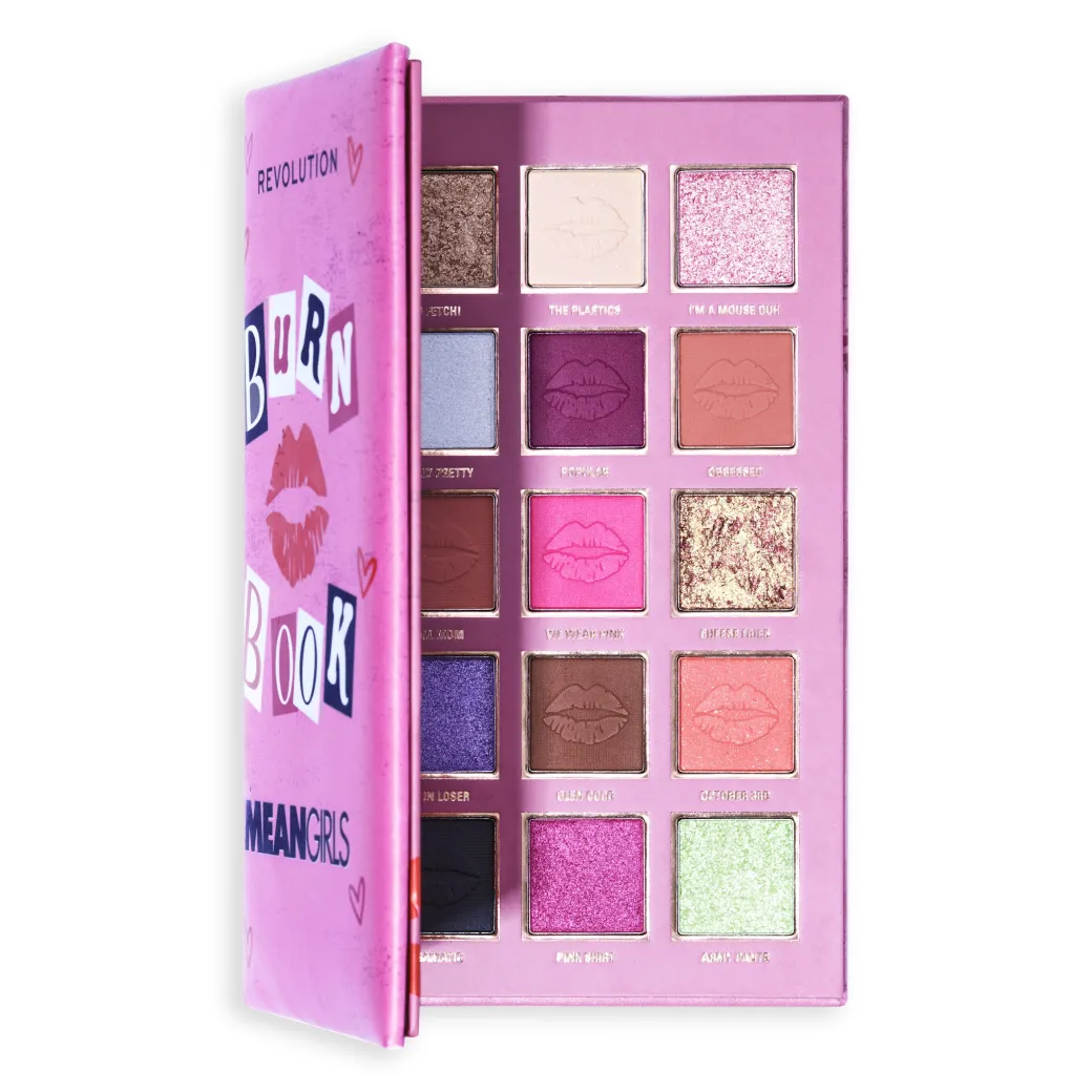 Mean Girls x Revolution Burn Book Eyeshadow Palette