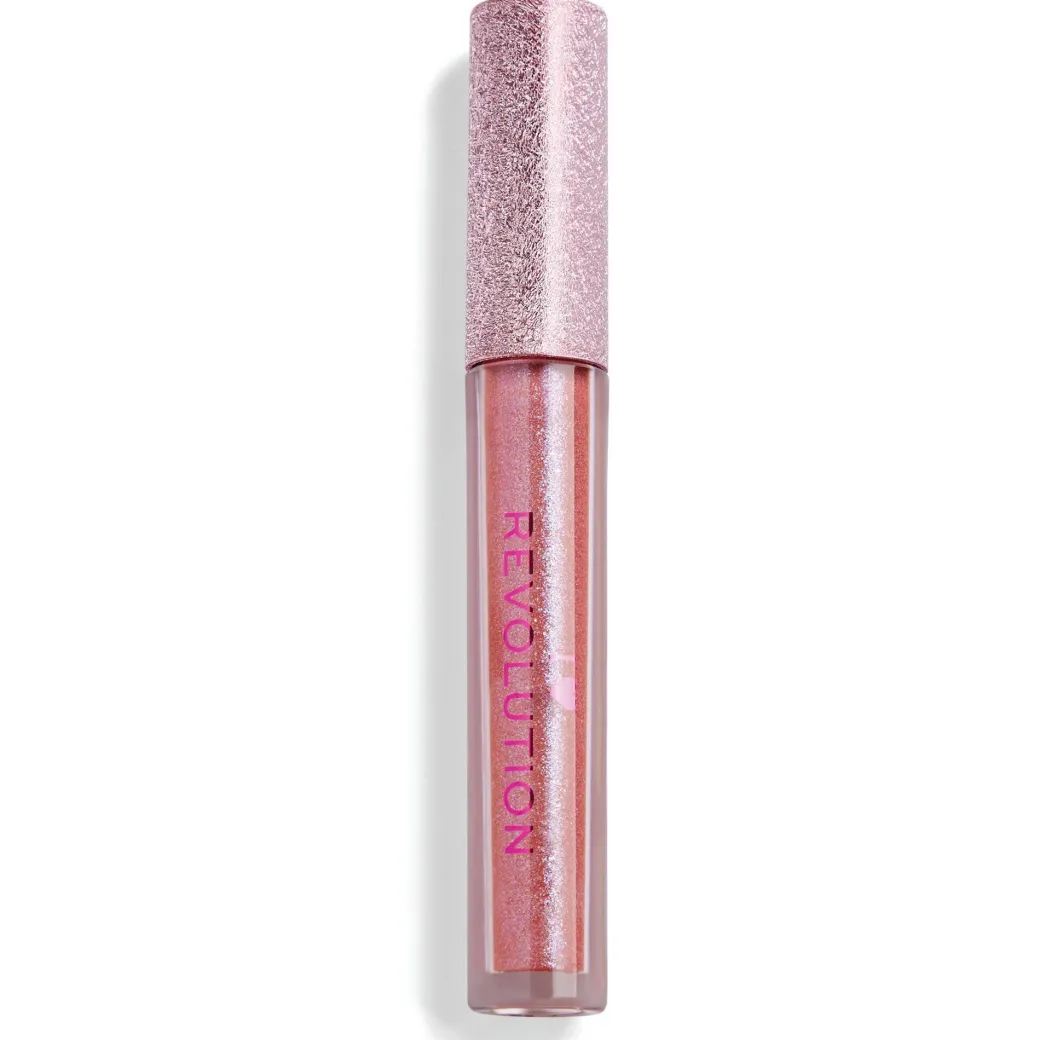 Metallic Angel Heart Lip Gloss Heavenly