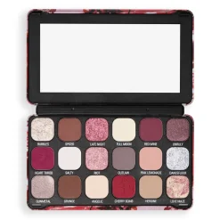 Revolution Forever Flawless Eyeshadow Palette Cherry Rebel Red