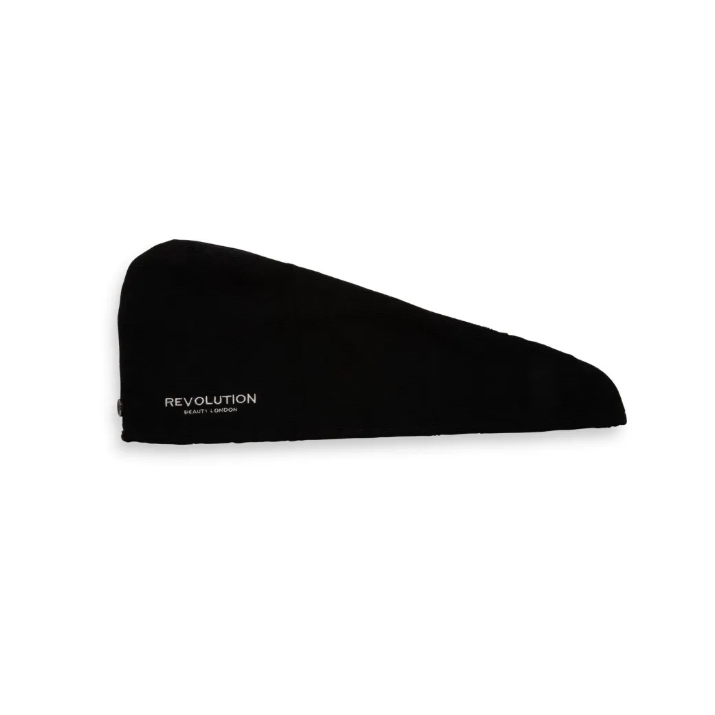 Revolution Haircare Microfibre Hair Wrap Black & White