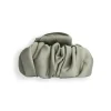 Revolution Haircare Ruched Satin Claw Clip Khaki