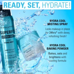 Revolution Hydra Cool Cooling Loose Baking Powder Translucent