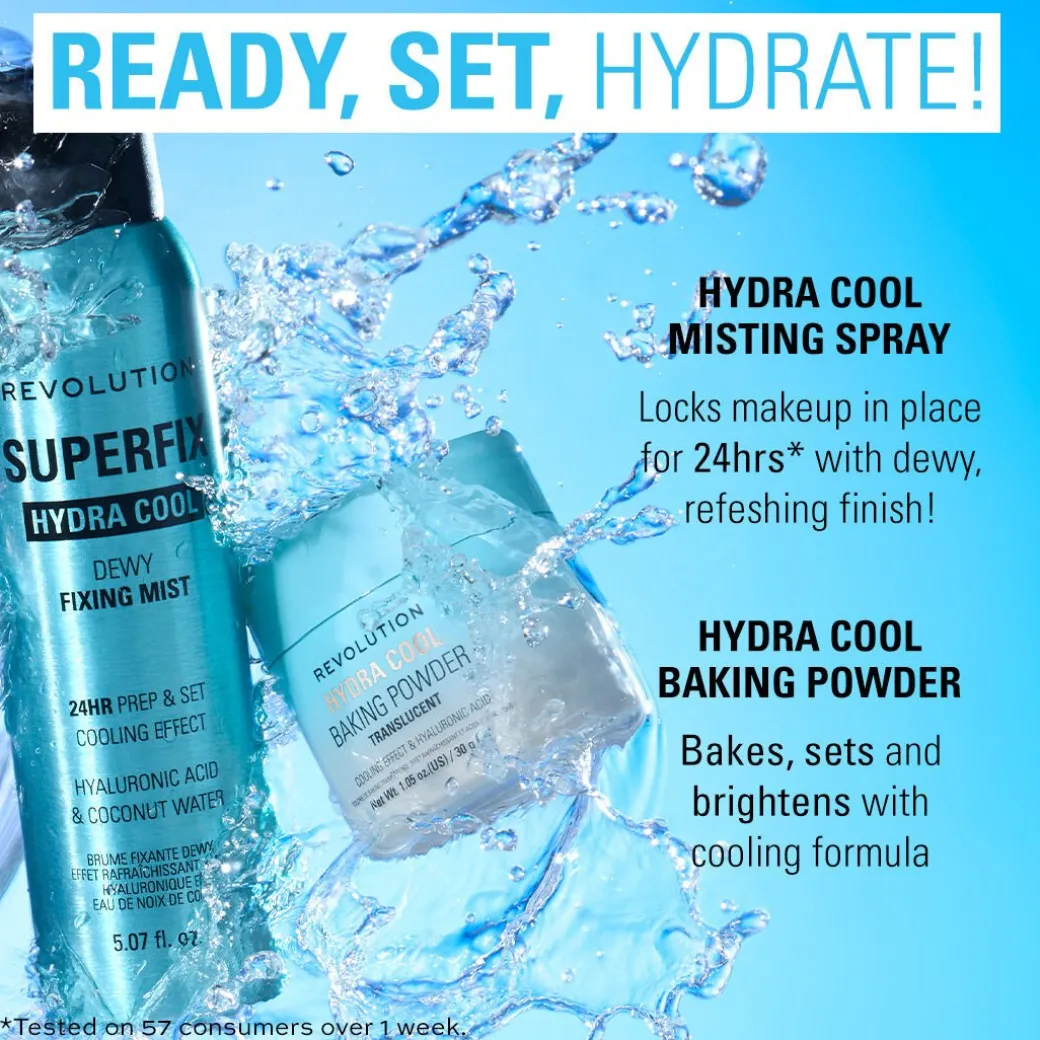 Revolution Hydra Cool Cooling Loose Baking Powder Translucent
