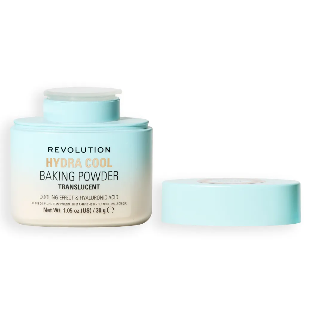 Revolution Hydra Cool Cooling Loose Baking Powder Translucent