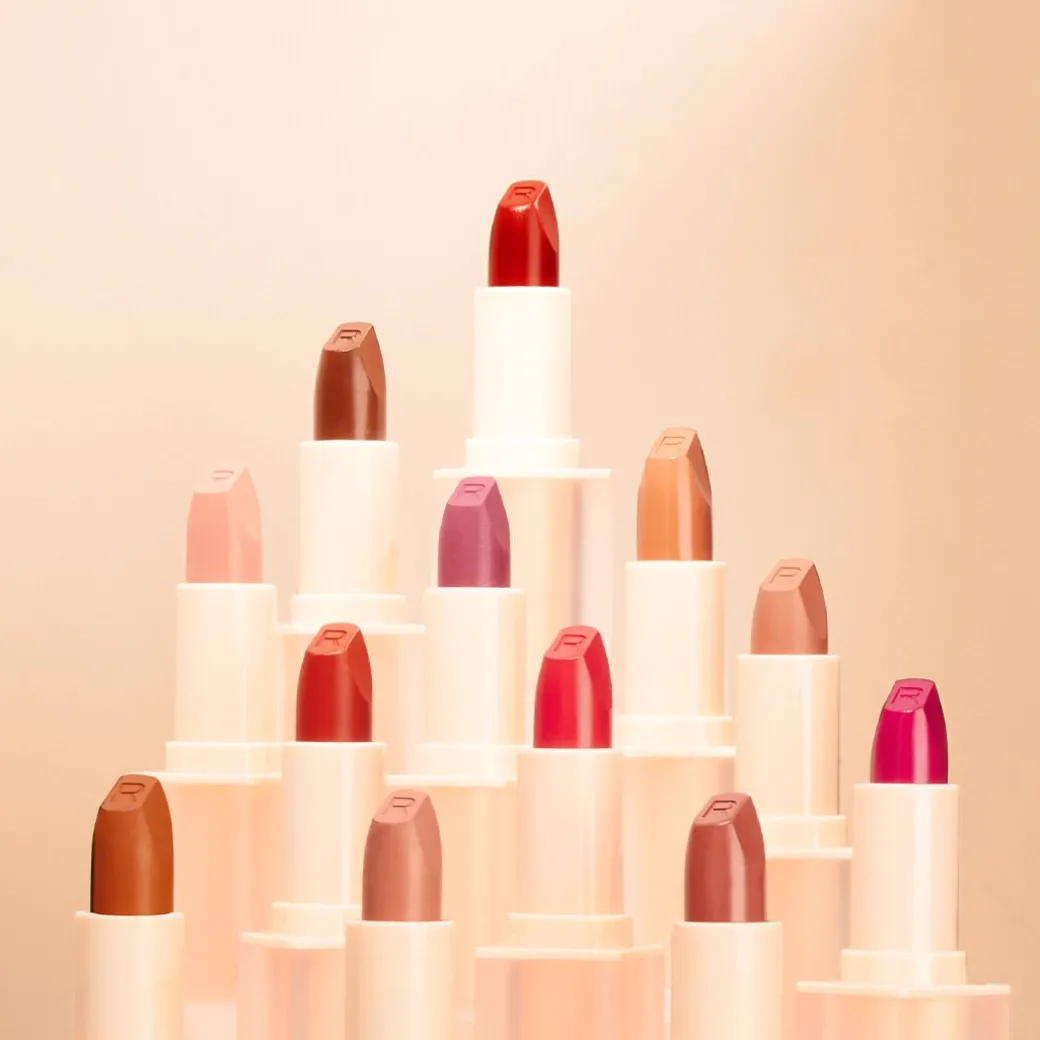 Revolution Lip Allure Soft Satin Lipstick Stiletto Brown