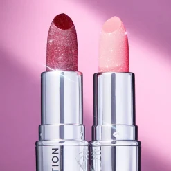 Revolution Metallic Muse Glitter Lipstick Baby Pink