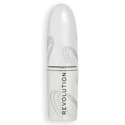 Revolution Metallic Muse Glitter Lipstick Baby Pink
