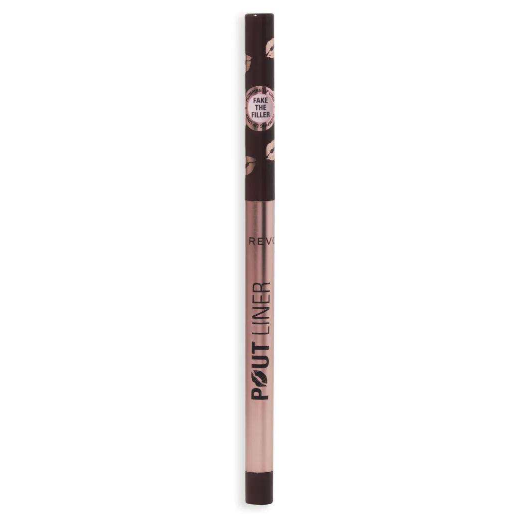Revolution Pout Bomb Plumping Lip Liner Espresso Cool Brown