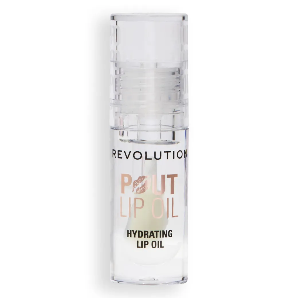 Revolution Pout Lip Oil Lychee Clear