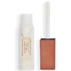 Revolution Pro Glow Edit Shimmer Lip Oil Touch Clear