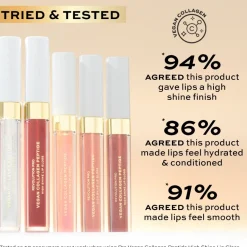 Revolution Pro Vegan Collagen Peptide High Shine Lip Gloss Stripped