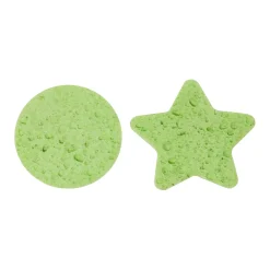 Revolution Skin Rinse & Rise Compressed Cellulose Facial Sponges 10 Pack