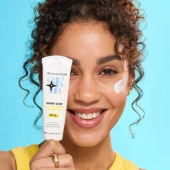 Revolution Skin Sunray Glow Daily Protection Sunscreen SPF 50+ with Vitamin C 50ml
